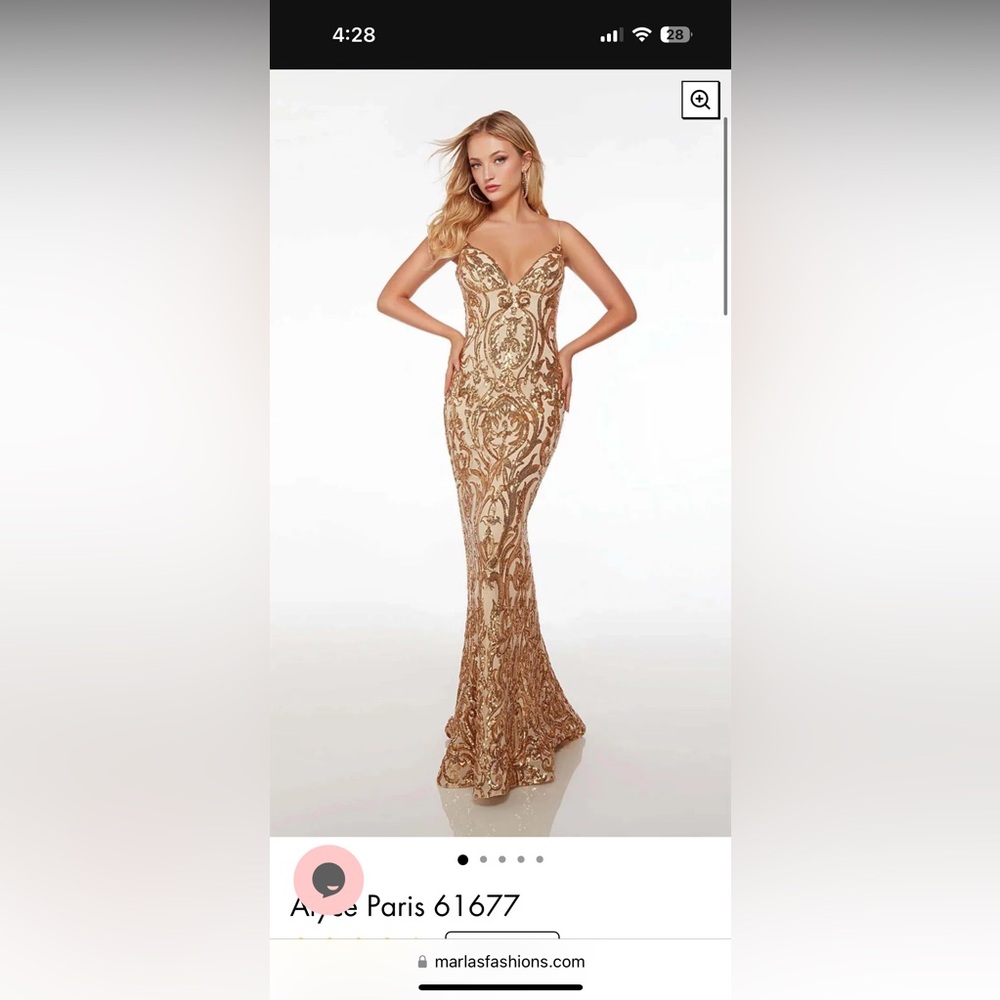 Alyce Paris 61677 NEW with tags size 8